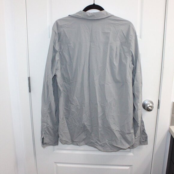 Outdoor Research Light Gray Casual Button-Down Shirt - Picture 3 of 3